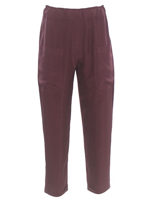 silk pants with pockets 1961 MILANO | GIONASETA380